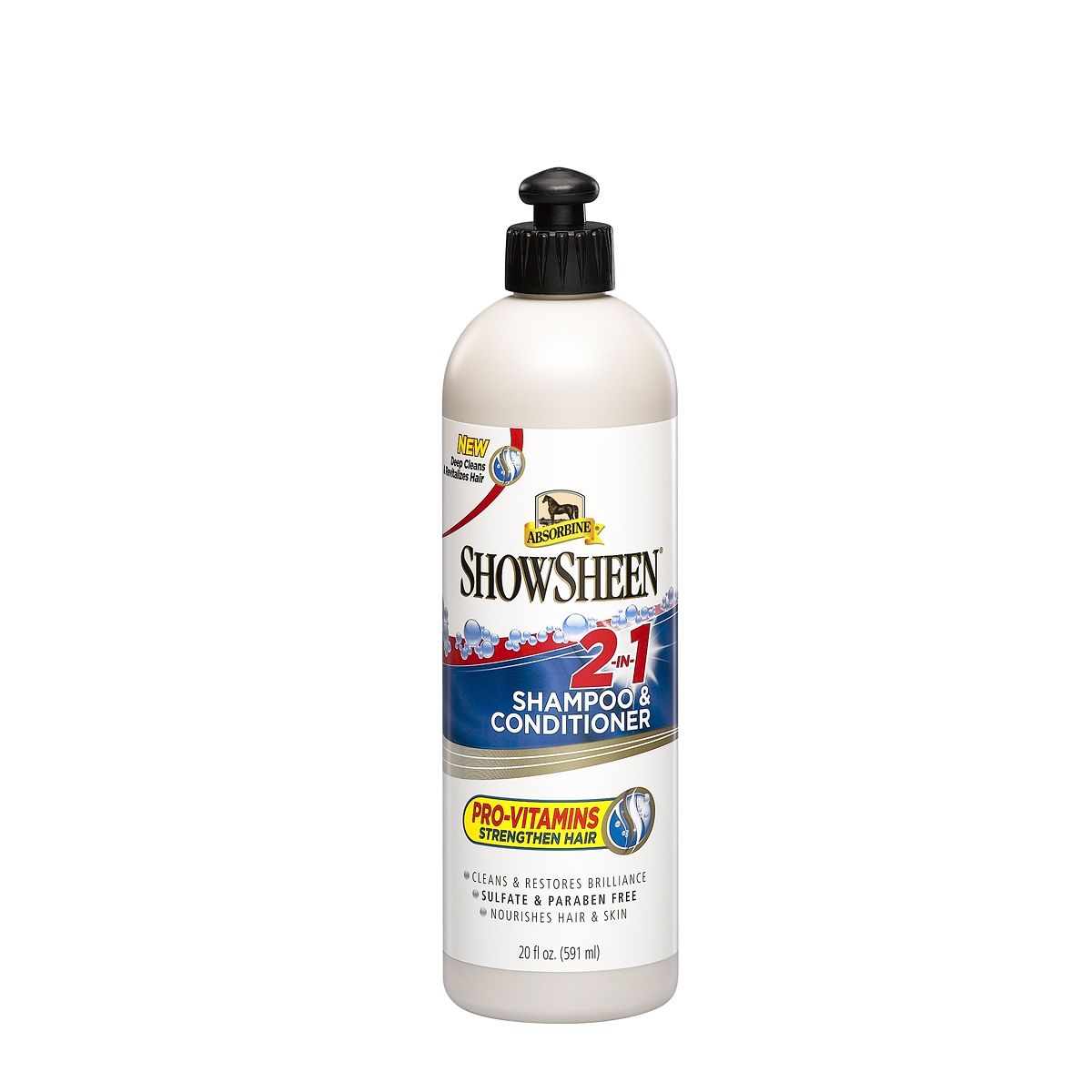 Absorbine ShowSheen 2-In-1 Shampoo & Conditioner 591 ml