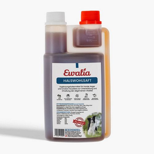 Ewalia - HALSWOHLSAFT für Haustiere - 500 ml