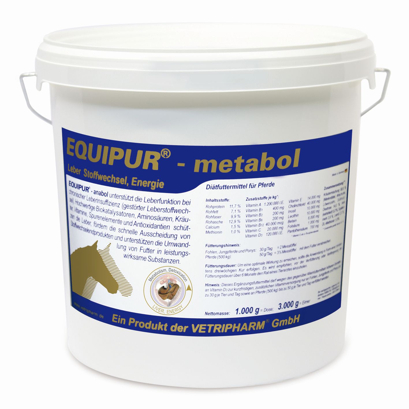 Vetripharm Equipur metabol