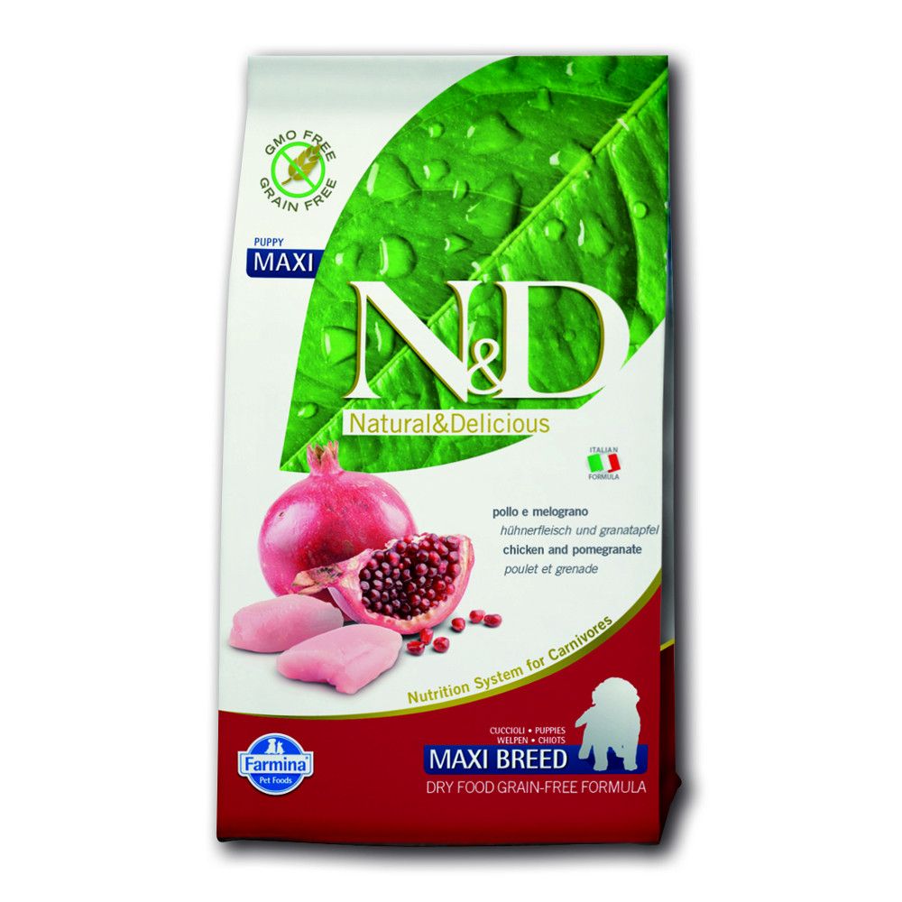 huhn_granatapfel_maxij29XXlNFvaDHa Farmina Natural & Delicious Grain Free Dog Puppy L Chicken + Pomegranate