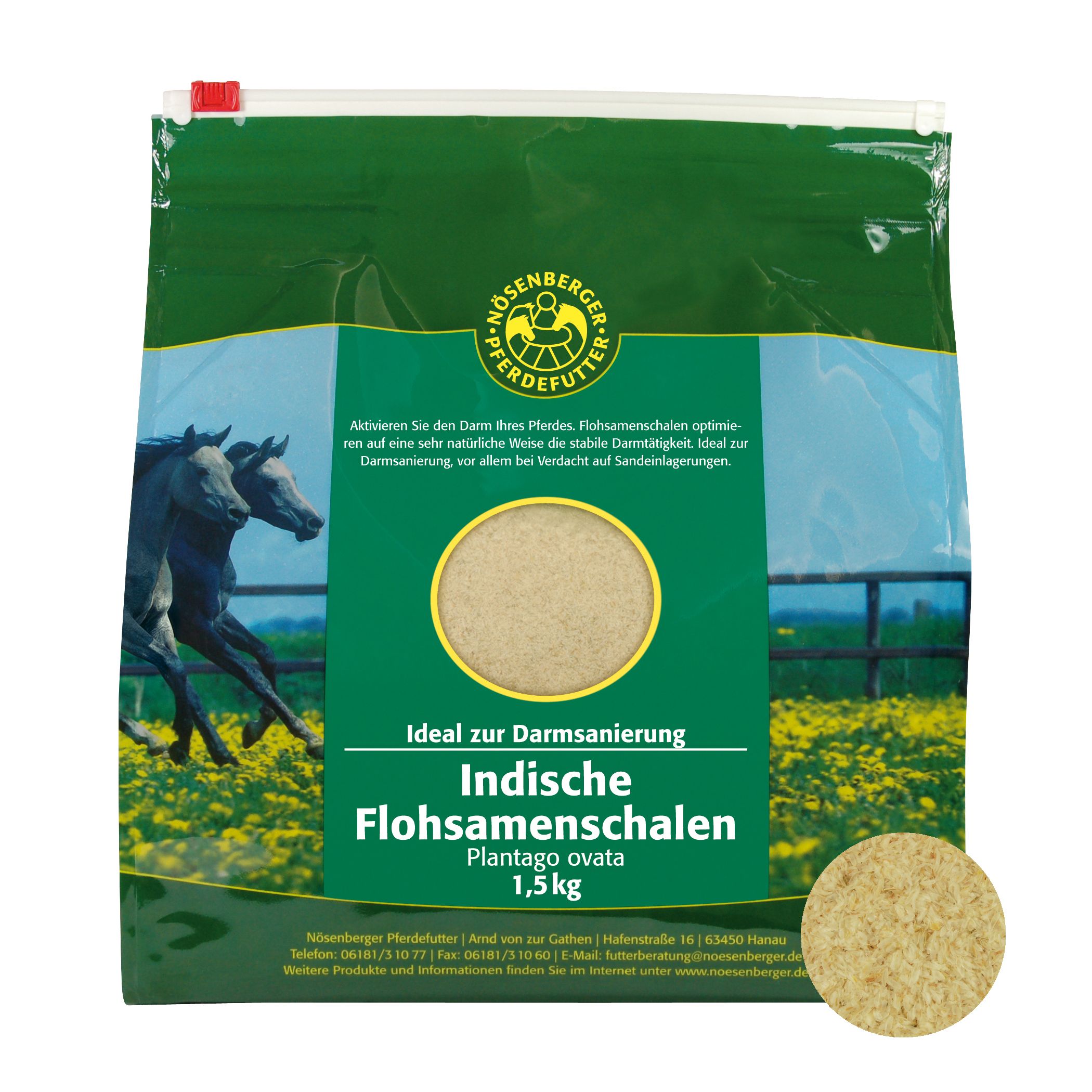 Nösenberger Flohsamenschalen 1,5 kg Beutel
