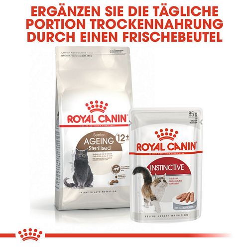 AGEING 12+ Sterilised Trockenfutter für ältere kastrierte Katzen von Royal Canin