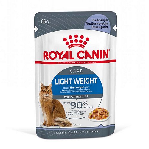 Royal Canin LIGHT WEIGHT in Gelee Nassfutter für zu Übergewicht neigenden Katzen