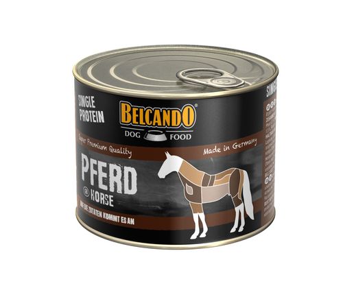 Belcando - Single Protein - PFERD - 6 x 200 g - Hundefutter