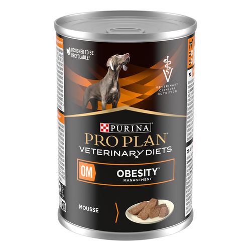 Purina - Veterinary Diets - OM OBESITY MANAGEMENT Mousse - Hund - 12 x 400 g Purina - Veterinary Diets - OM OBESITY MANAGEMENT Mousse - Hund - 12 x 400 g