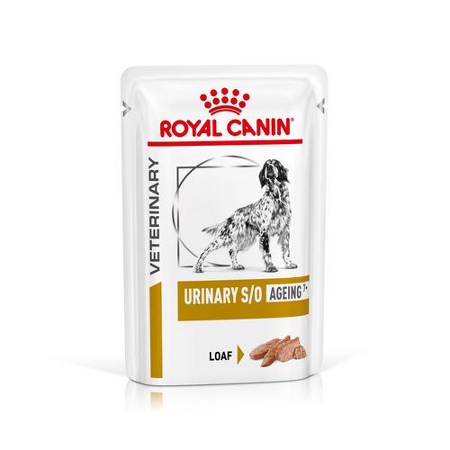 Royal Canin Veterinary URINARY S/O Ageing 7+ Nassfutter für Hunde