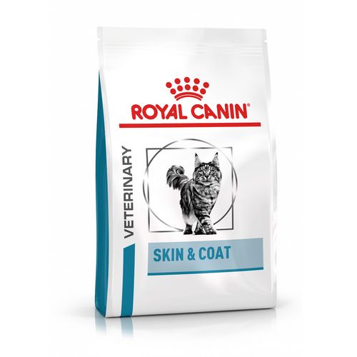 Royal Canin Veterinary SKIN & COAT  Trockenfutter für Katzen 1,5 kg