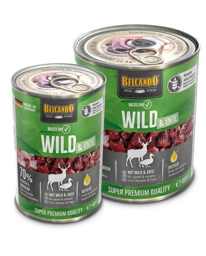 Belcando - Hundefutter - Baseline - WILD & ENTE - 6 x 400 g