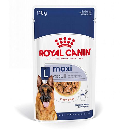 Royal Canin MAXI ADULT - Nassfutter für große Hunde - VOLLE VE - 140 g