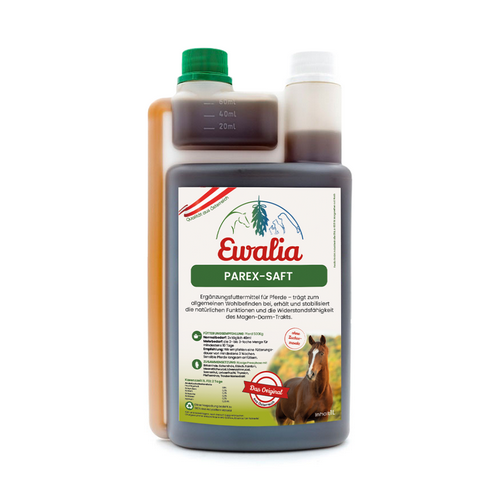Ewalia Bilanciasaft 1L – Integratore Alimentare Per Cavalli Con Agnocasto E Damiana, Supporto Ormonale, 100% Estratti Di Erbe
