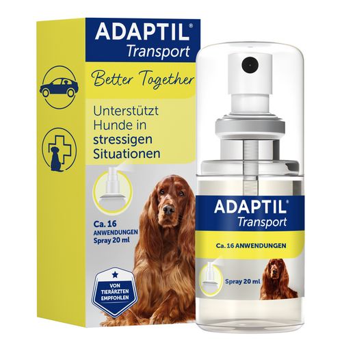 ADAPTIL®Transport Spray 20ml - Stressfreier Transport von Hunden