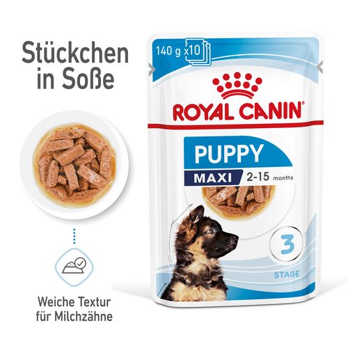 Royal Canin MAXI PUPPY Welpenfutter Nass für große Hunde
