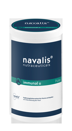 navalis immunal u HORSE Pulver - Ergänzungsfuttermittel zur Unterstützung der Regeneration der Haut