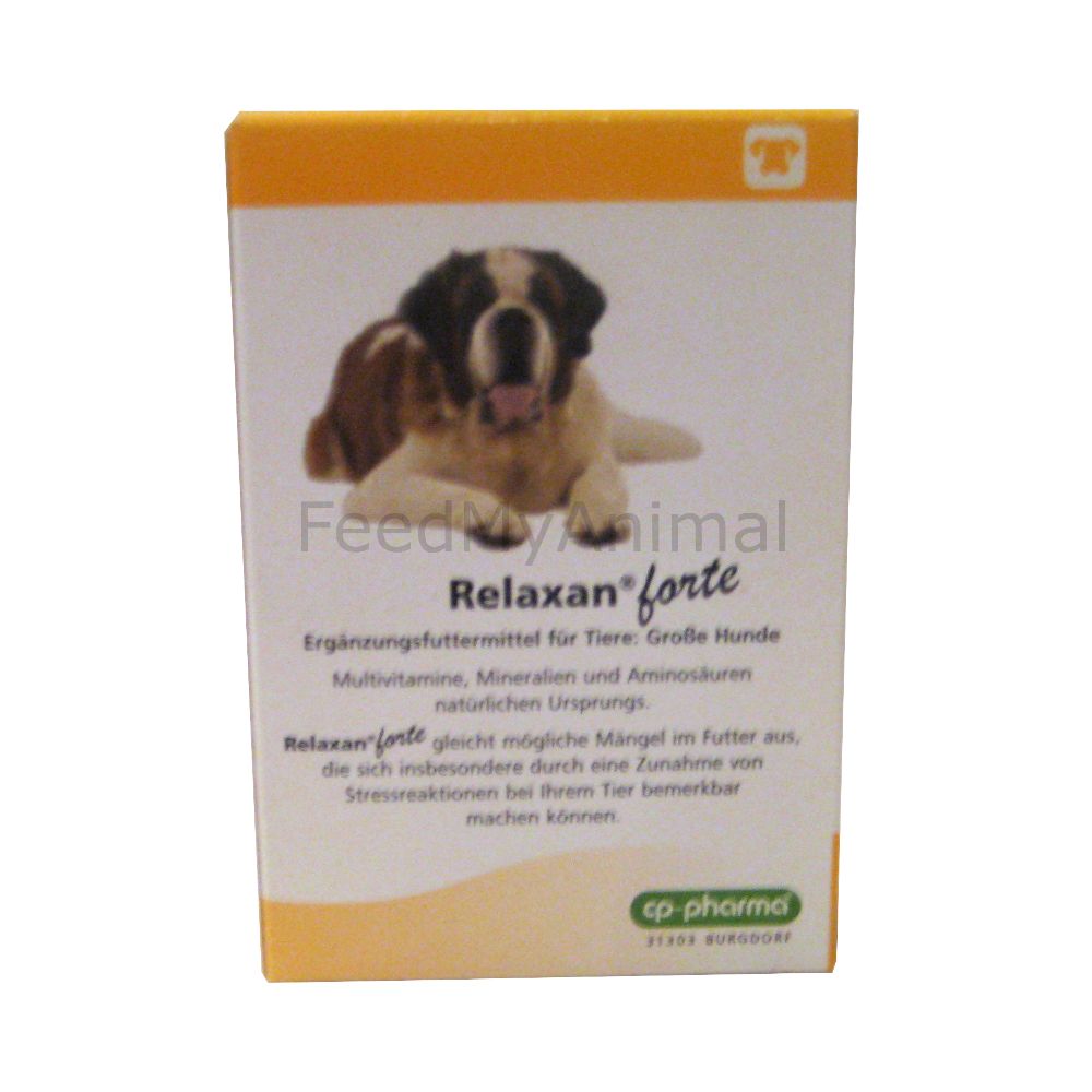 Relaxan forte 30 Tabletten für Hunde von cp-pharma