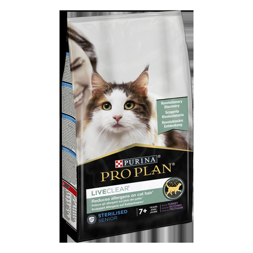 Purina - LIVECLEAR - STERILISED SENIOR 7+ - Truthahn - 1,4 kg