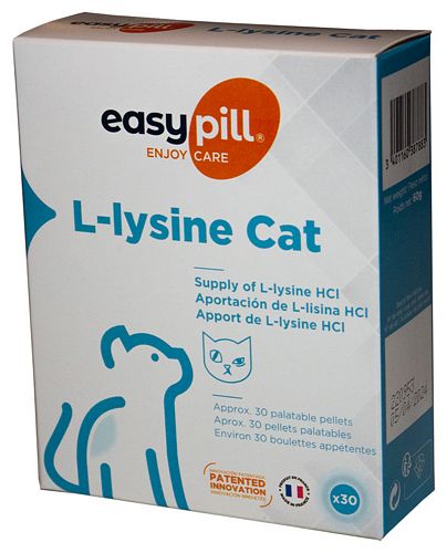 Easypill L-lysine für Katzen von Alvetra