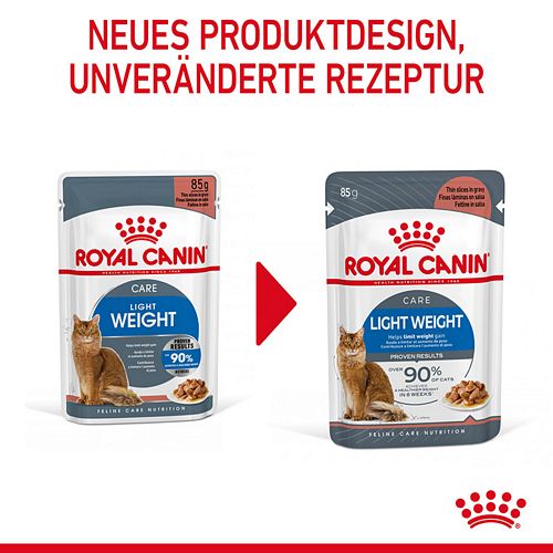 Royal Canin LIGHT WEIGHT in Soße Nassfutter für Katzen