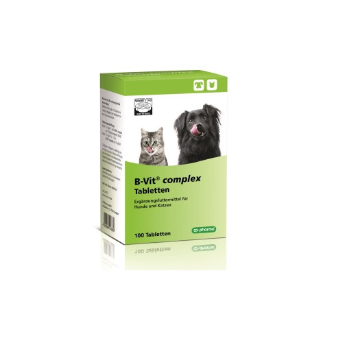 B-Vit complex Tabletten bei Vitaminmangel für Hunde und Katzen von cp-pharma