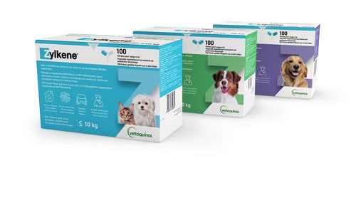 Zylkène 75mg  Kapseln für Katzen und kleine Hunde (≤ 10 kg) - Vetoquinol