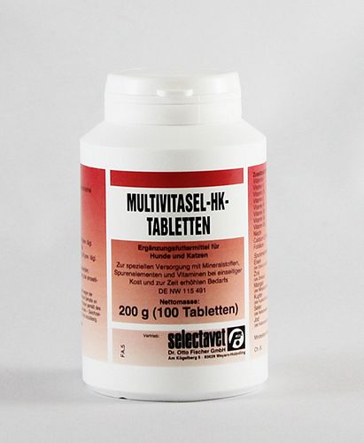 Selectavet Multivitasel HK 100 Tabletten Selectavet Multivitasel HK 100 Tabletten
