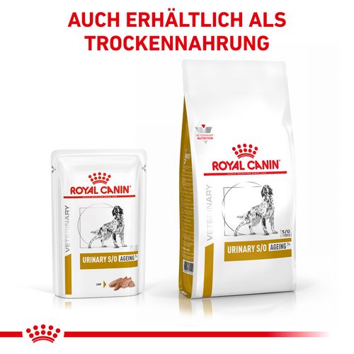 Royal Canin Veterinary URINARY S/O Ageing 7+ Nassfutter für Hunde 12 x 85 g