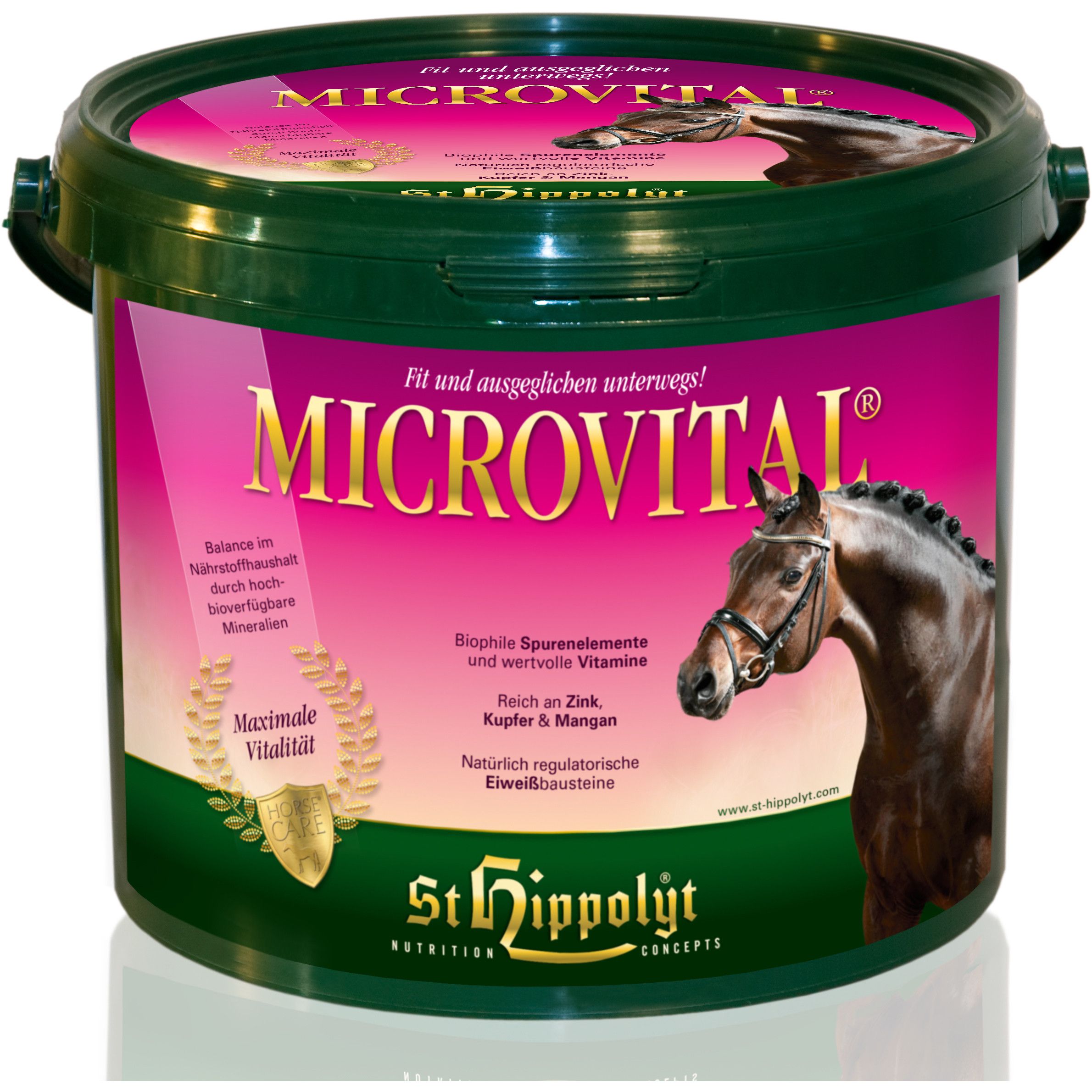 MicroVital von St. Hippolyt bei Vitamin- & Mineralstoffmangel für Pferde
