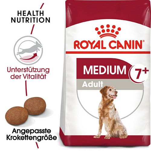 Royal Canin MEDIUM Adult 7+ Trockenfutter für ältere mittelgroße Hunde