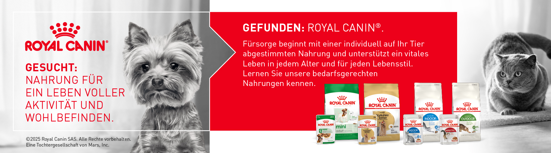 Royal Canin für einzigartige Ernährung