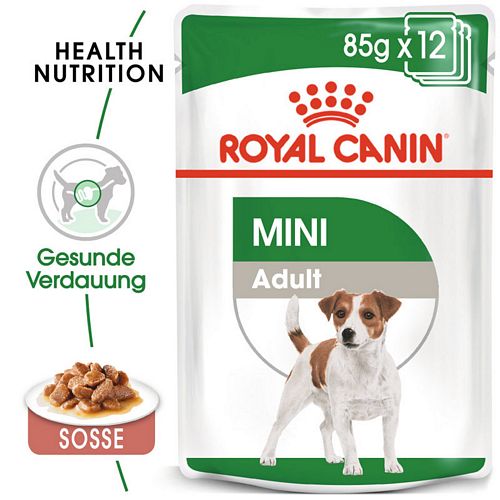 Royal Canin MINI ADULT Nassfutter für ausgewachsene kleine Hunde