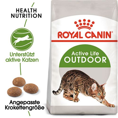 Royal Canin Outdoor Katzen Trockenfutter für Freigänger