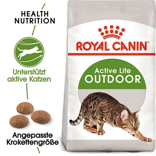 Royal Canin Outdoor Katzen Trockenfutter für Freigänger Royal Canin Outdoor Katzen Trockenfutter für Freigänger