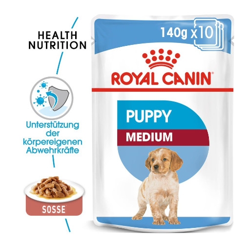 Royal Canin MEDIUM PUPPY Welpenfutter nass für mittelgroße Hunde