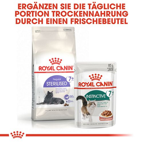 Royal Canin STERILISED 7+ Trockenfutter für ältere kastrierte Katzen
