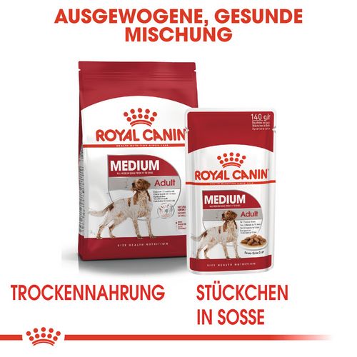 Royal Canin MEDIUM Adult 7+ Trockenfutter für ältere mittelgroße Hunde