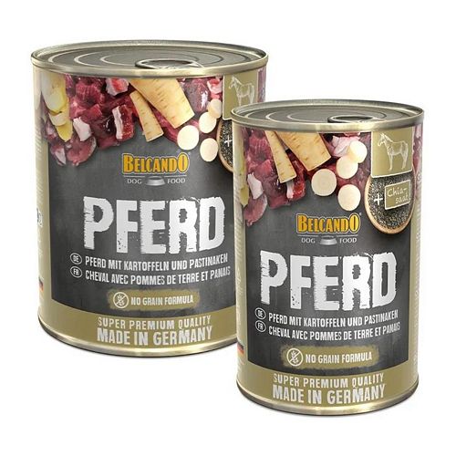Belcando - Hundefutter - Chia Saat - PFERD mit KARTOFFEL - 6 x 400 g
