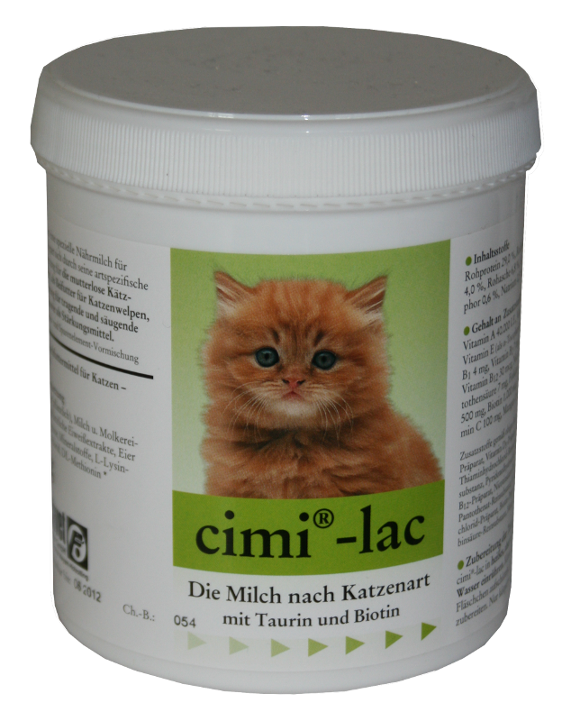 Selectavet Cimi Lac 250g Milchaustauschfuttermittel für Katzen