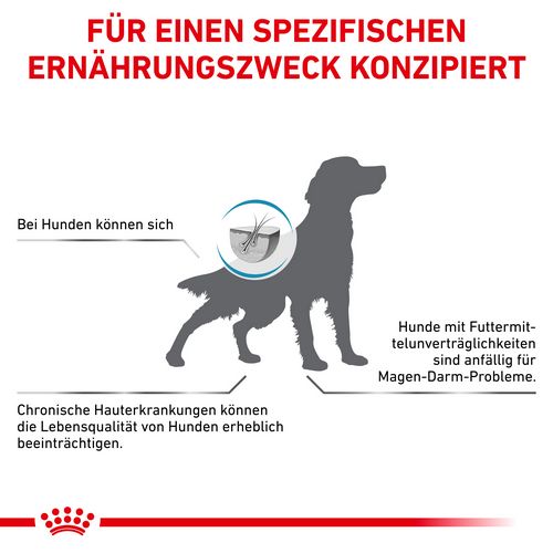 Royal Canin Veterinary ANALLERGENIC Trockenfutter für Hunde 8 kg