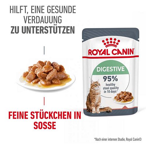 Royal Canin Digest Sensitive Nassfutter für Katzen mit empfindlicher Verdauung