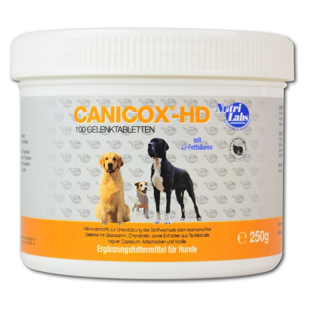 NutriLabs Canicox HD 100 Tabletten bei Gelenkserkrankungen für Hunde