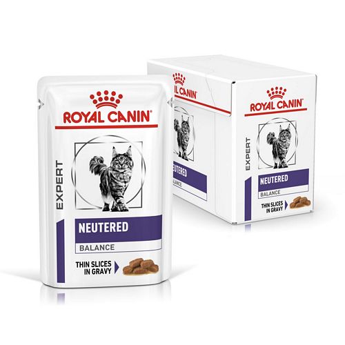 Royal Canin Expert NEUTERED BALANCE Nassfutter für Katzen Box