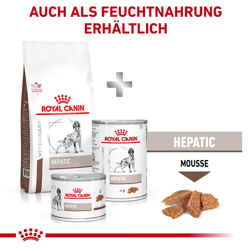 Royal Canin HEPATIC Trockenfutter für Hunde Kombi