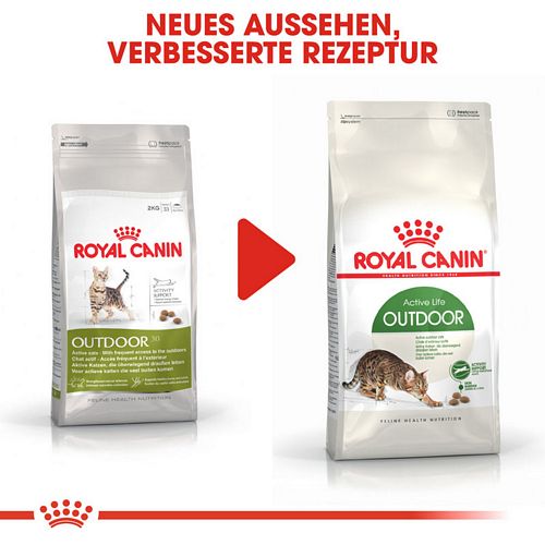 Royal Canin Outdoor Katzen Trockenfutter für Freigänger