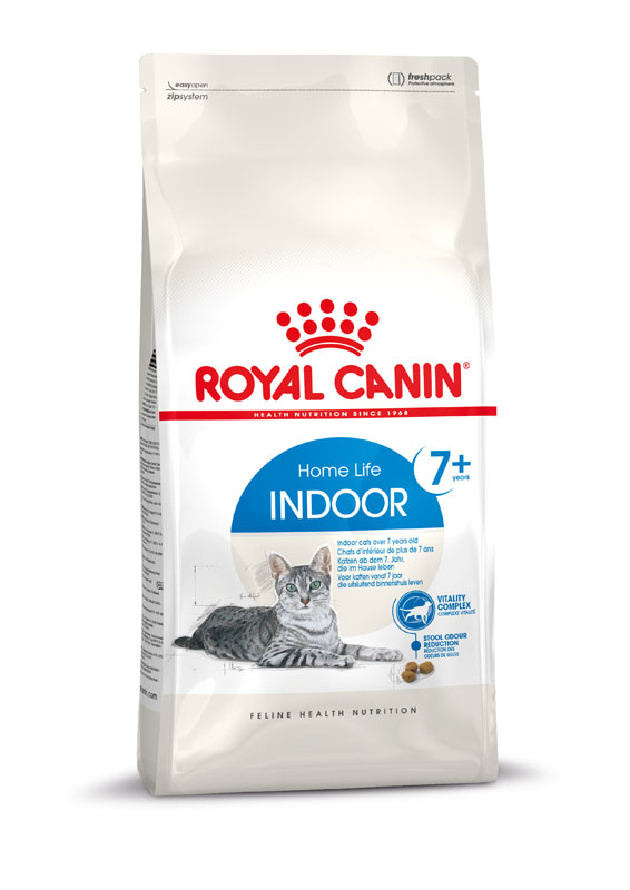 Royal Canin INDOOR 7+ Trockenfutter für ältere Wohnungskatzen