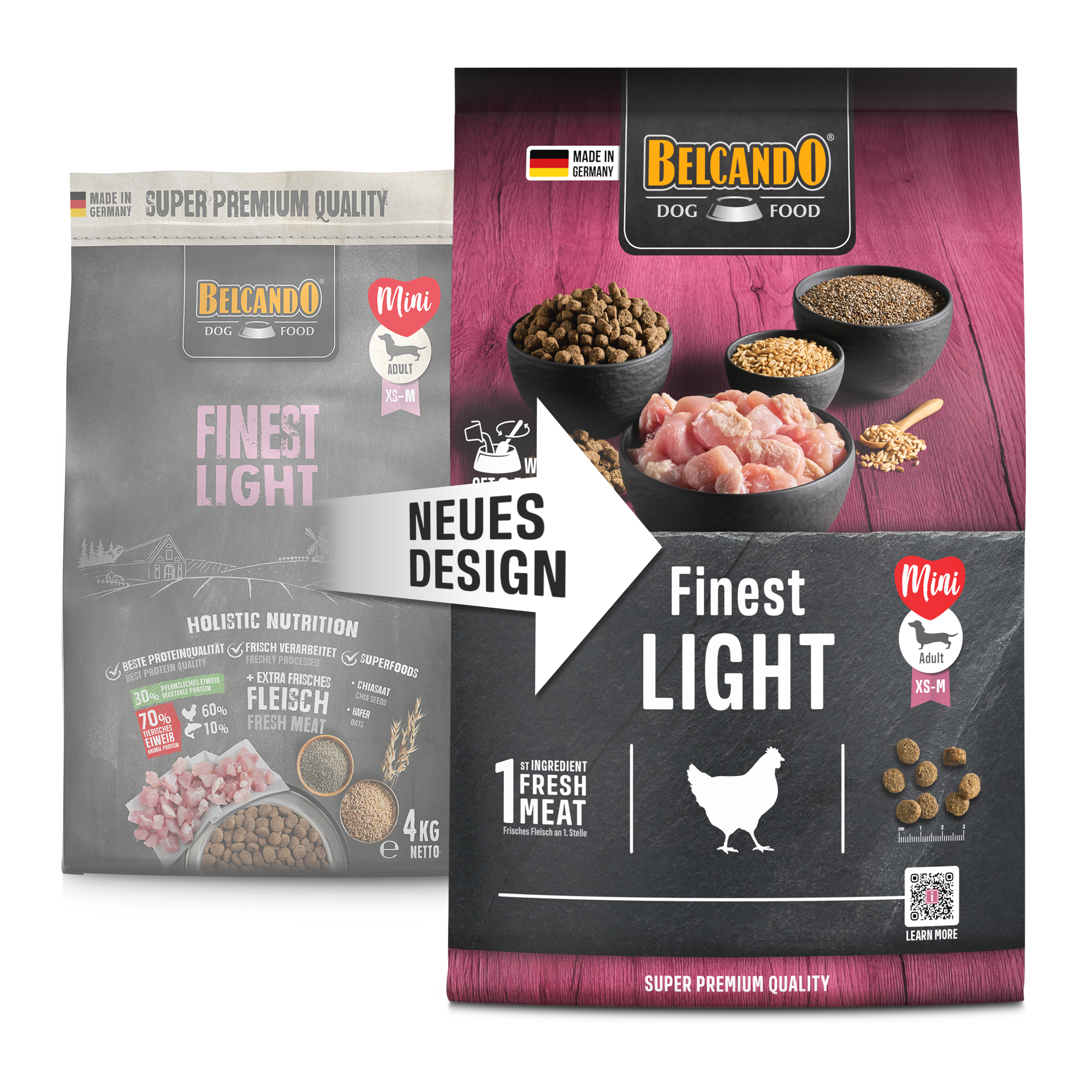 Belcando - ADULT - FINEST LIGHT - 4 kg - Hundefutter