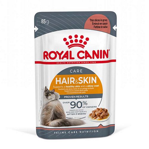 Royal Canin Hair & Skin Katzenfutter nass in Gravy