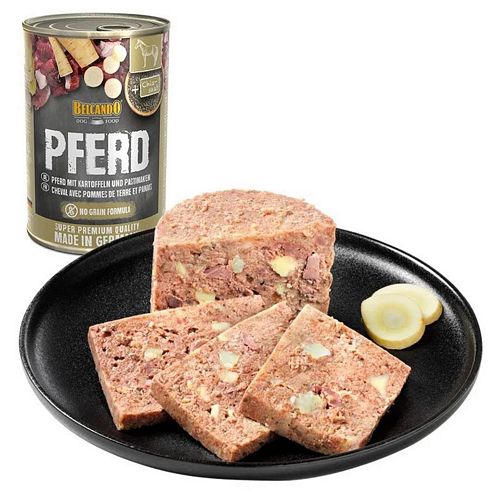 Belcando - Hundefutter - Chia Saat - PFERD mit KARTOFFEL - 6 x 400 g