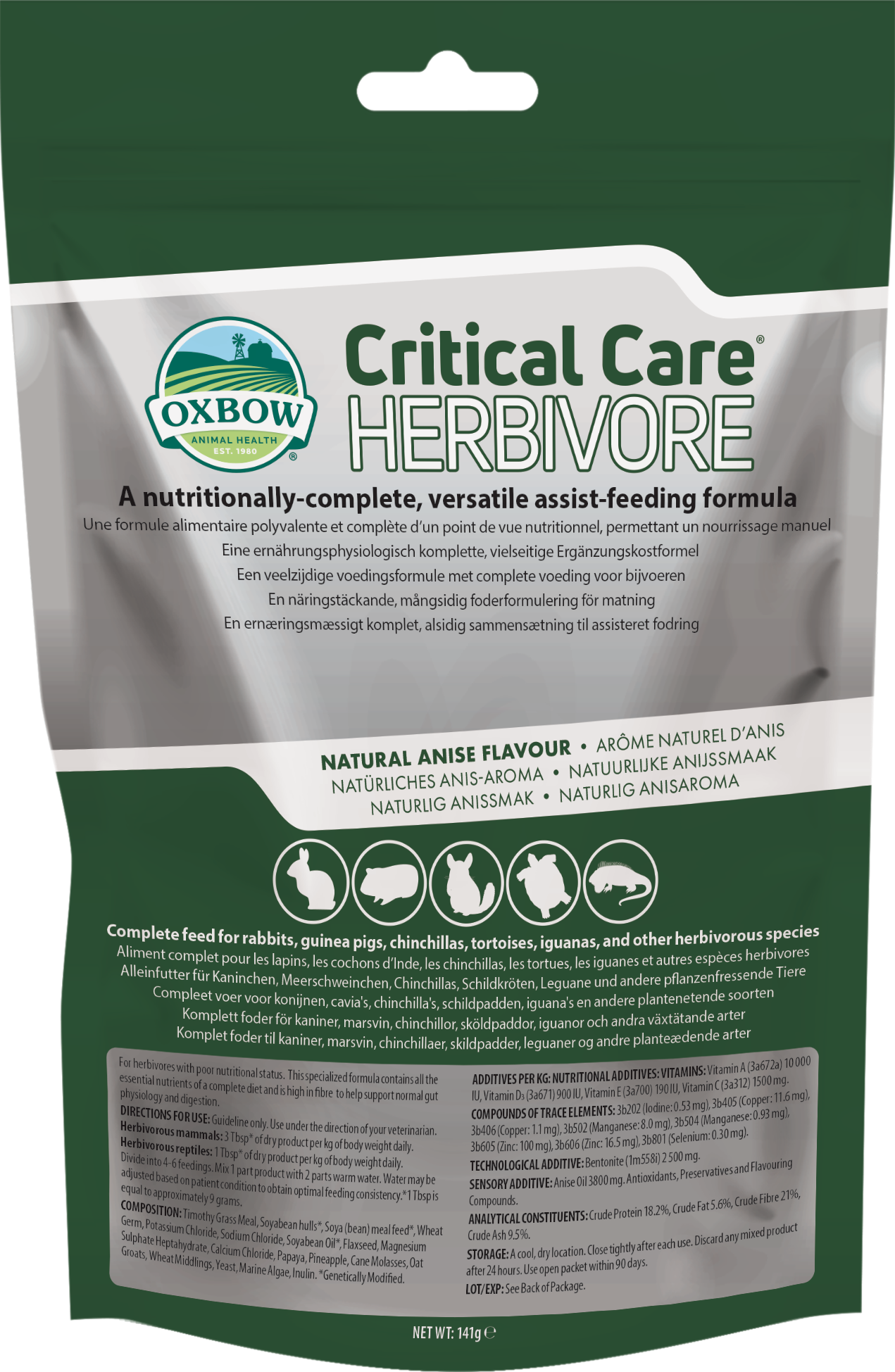Oxbow Critical Care HERBIVORE