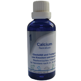 Supra-Cell Schüßler Salze für Heimtiere Nr. 1 Calcium fluoratum