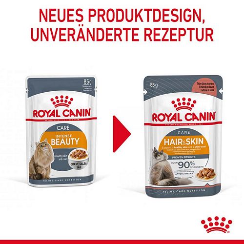 Royal Canin Hair & Skin Katzenfutter nass in Gravy