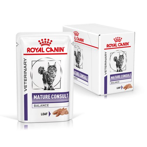 Royal Canin Expert MATURE CONSULT BALANCE Mousse Nassfutter für Katzen Box